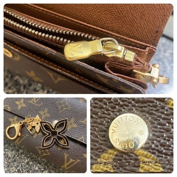 LOUIS VUITTON Sarah Long Wallet to Crossbody Bag 💼 CA2009 - Picture 8 of 17